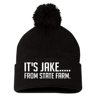 ItS Jake From State Farm Funny Pom Pom 12in Knit Beanie
