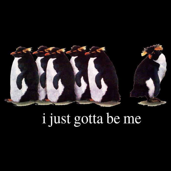I Just Gotta Be Me Penguin Sustainable Beanie