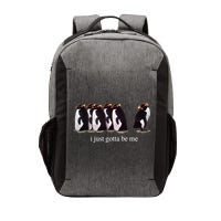I Just Gotta Be Me Penguin Vector Backpack