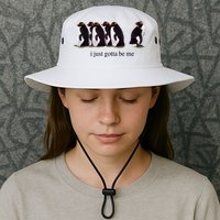 I Just Gotta Be Me Penguin Bucket Hat