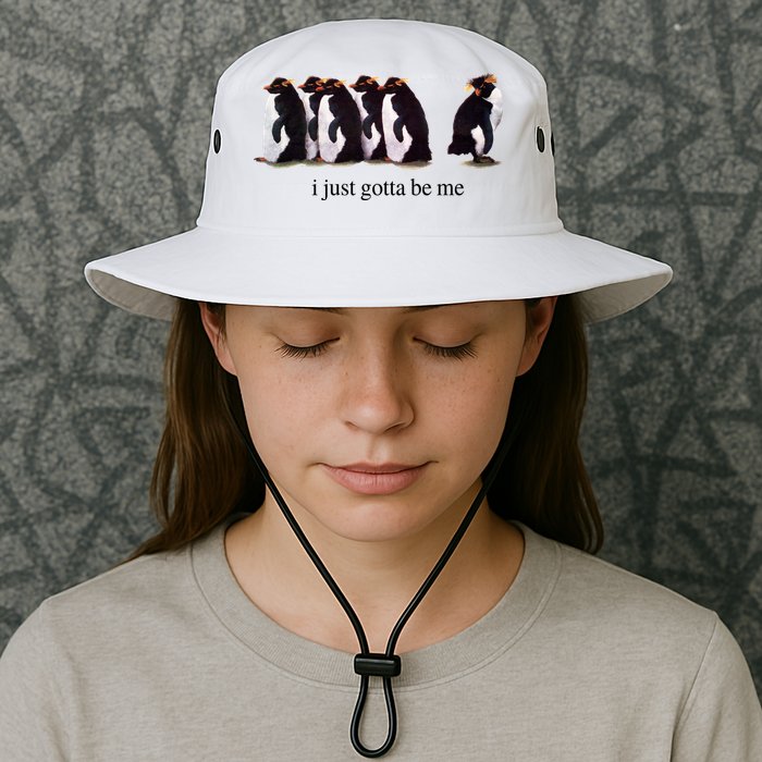 I Just Gotta Be Me Penguin Bucket Hat