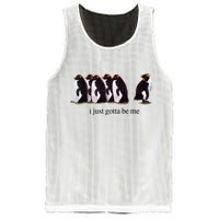 I Just Gotta Be Me Penguin Mesh Reversible Basketball Jersey Tank