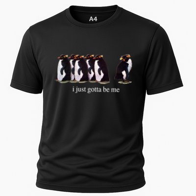 I Just Gotta Be Me Penguin Funny Tv Show Performance Shirt