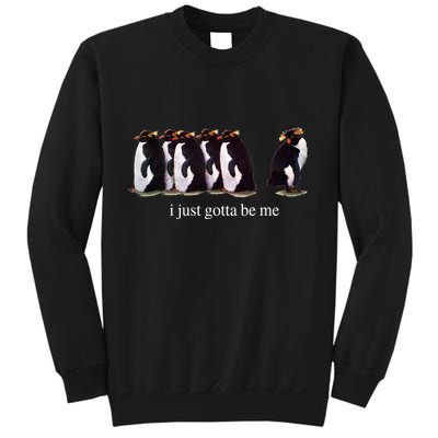 I Just Gotta Be Me Penguin Funny Tv Show Sweatshirt