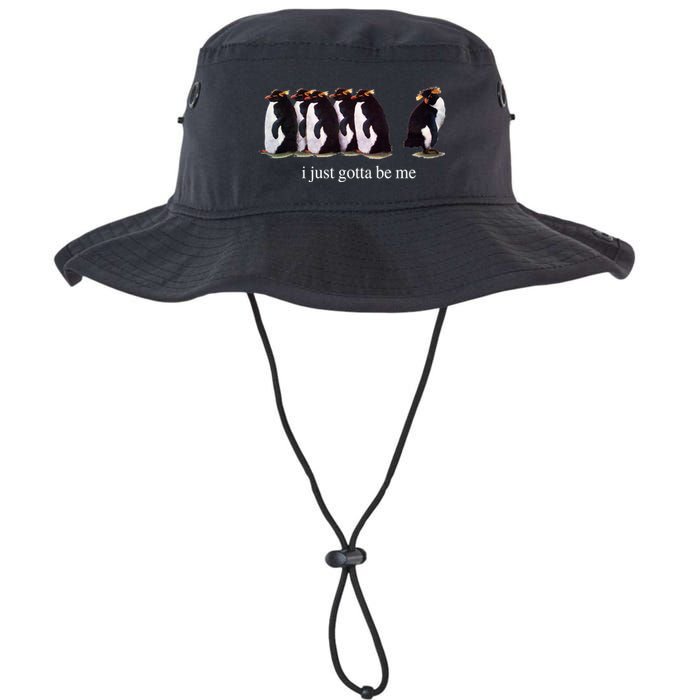 I Just Gotta Be Me Penguin Funny Tv Show Bucket Hat