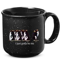 I Just Gotta Be Me Penguin Funny Tv Show 15oz Campfire Ceramic Mug
