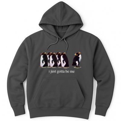 I Just Gotta Be Me Penguin Funny Tv Show Hoodie