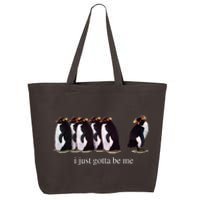 I Just Gotta Be Me Penguin Funny Tv Show 25L Jumbo Tote