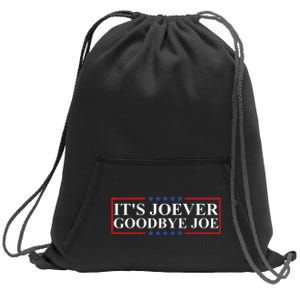 Its Joever Goodbye Joe! President Biden Drops Out Of Race Sweatshirt Cinch Pack Bag