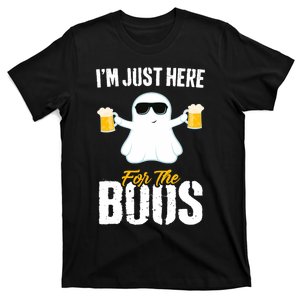 IM Just Here For The Boos Beer Funny Halloween T-Shirt