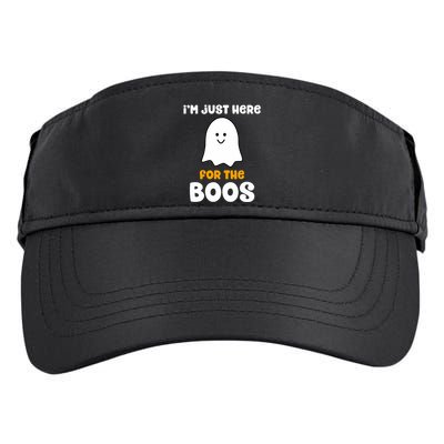 IM Just Here For The Boos Funny Halloween Drinking Adult Drive Performance Visor