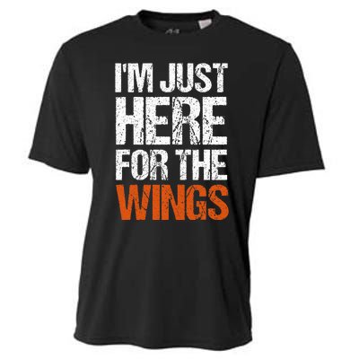 IM Just Here For The Wings Funny Cooling Performance Crew T-Shirt