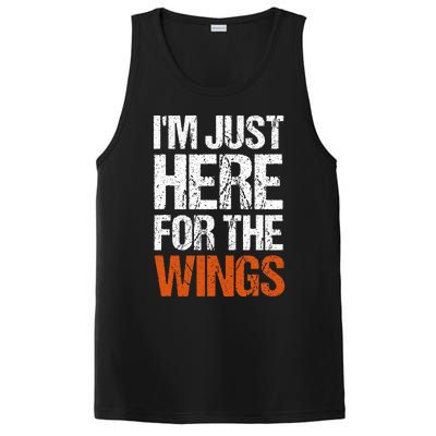 IM Just Here For The Wings Funny PosiCharge Competitor Tank