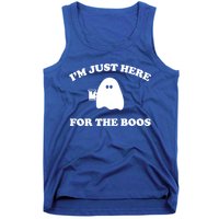 Im Just Here For The Boos Halloween Cute Gift And Gift Tank Top