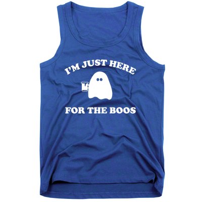 Im Just Here For The Boos Halloween Cute Gift And Gift Tank Top