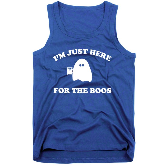 Im Just Here For The Boos Halloween Cute Gift And Gift Tank Top