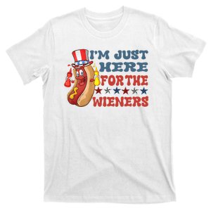 Im Just Here For The Wieners Sausage T-Shirt