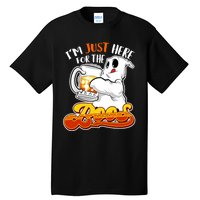 IM Just Here For The Boos Funny Halloween Ghost Tall T-Shirt