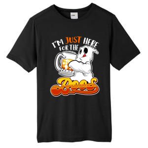 IM Just Here For The Boos Funny Halloween Ghost Tall Fusion ChromaSoft Performance T-Shirt