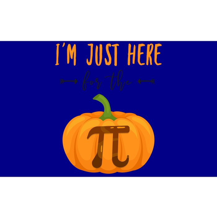 Im Just Here For The Pumpkin Pi Halloween Pumpkin Pie Cute Gift Bumper Sticker