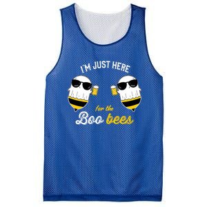 IM Just Here For The Boo Bees Halloween Funny Mesh Reversible Basketball Jersey Tank