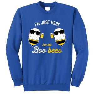 IM Just Here For The Boo Bees Halloween Funny Tall Sweatshirt