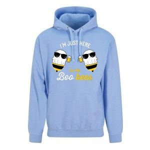 IM Just Here For The Boo Bees Halloween Funny Unisex Surf Hoodie