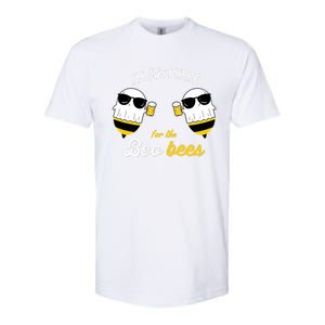 IM Just Here For The Boo Bees Halloween Funny Softstyle CVC T-Shirt