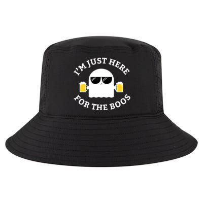 Im Just Here For The Boos Funny Halloween Beer Cool Comfort Performance Bucket Hat