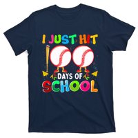 I Just Hit 100 Days Of School Baseball 100th Day Boy Girl T-Shirt