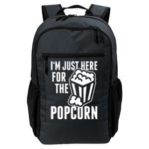 Im Just Here For The Popcorn Daily Commute Backpack