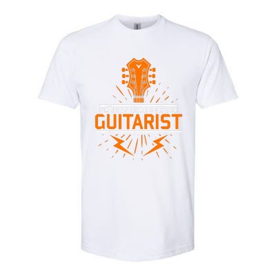 Im Just Here For The Guitarist Softstyle CVC T-Shirt