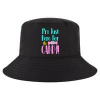 Im Just Here For The Candy Halloween Cool Comfort Performance Bucket Hat