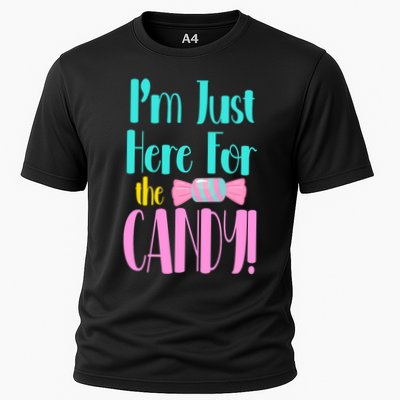 Im Just Here For The Candy Halloween Performance Shirt