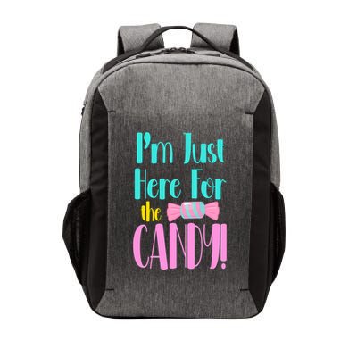 Im Just Here For The Candy Halloween Vector Backpack