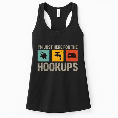 IM Just Here For The Hookups Womens Tank Top