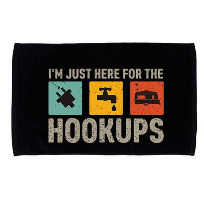 IM Just Here For The Hookups Microfiber Hand Towel