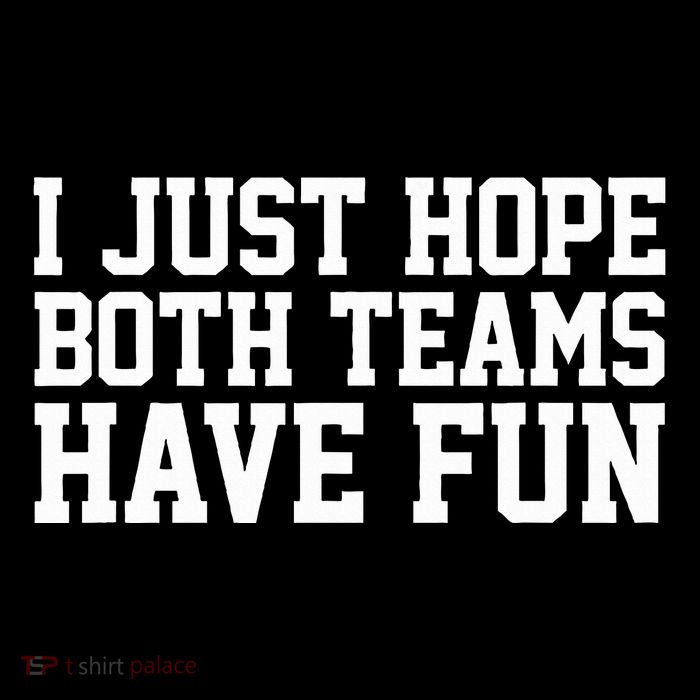 I Just Hope Both Teams Have Fun Stripe Pom Pom Beanie