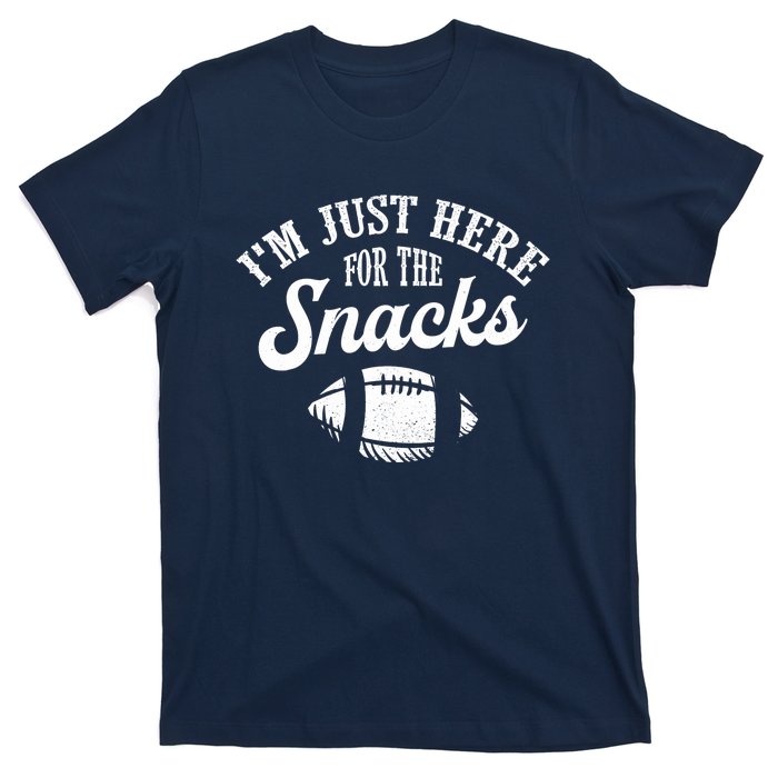 I'm Just Here For The Snacks Funny Fantasy Football League T-Shirt