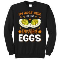 IM Just Here For The Deviled Eggs Sweatshirt