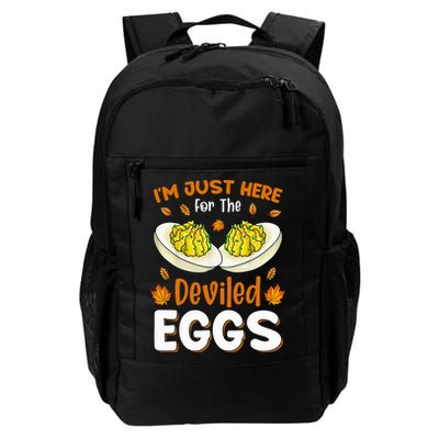 IM Just Here For The Deviled Eggs Daily Commute Backpack