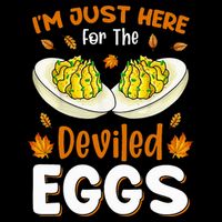 IM Just Here For The Deviled Eggs Baby Bodysuit