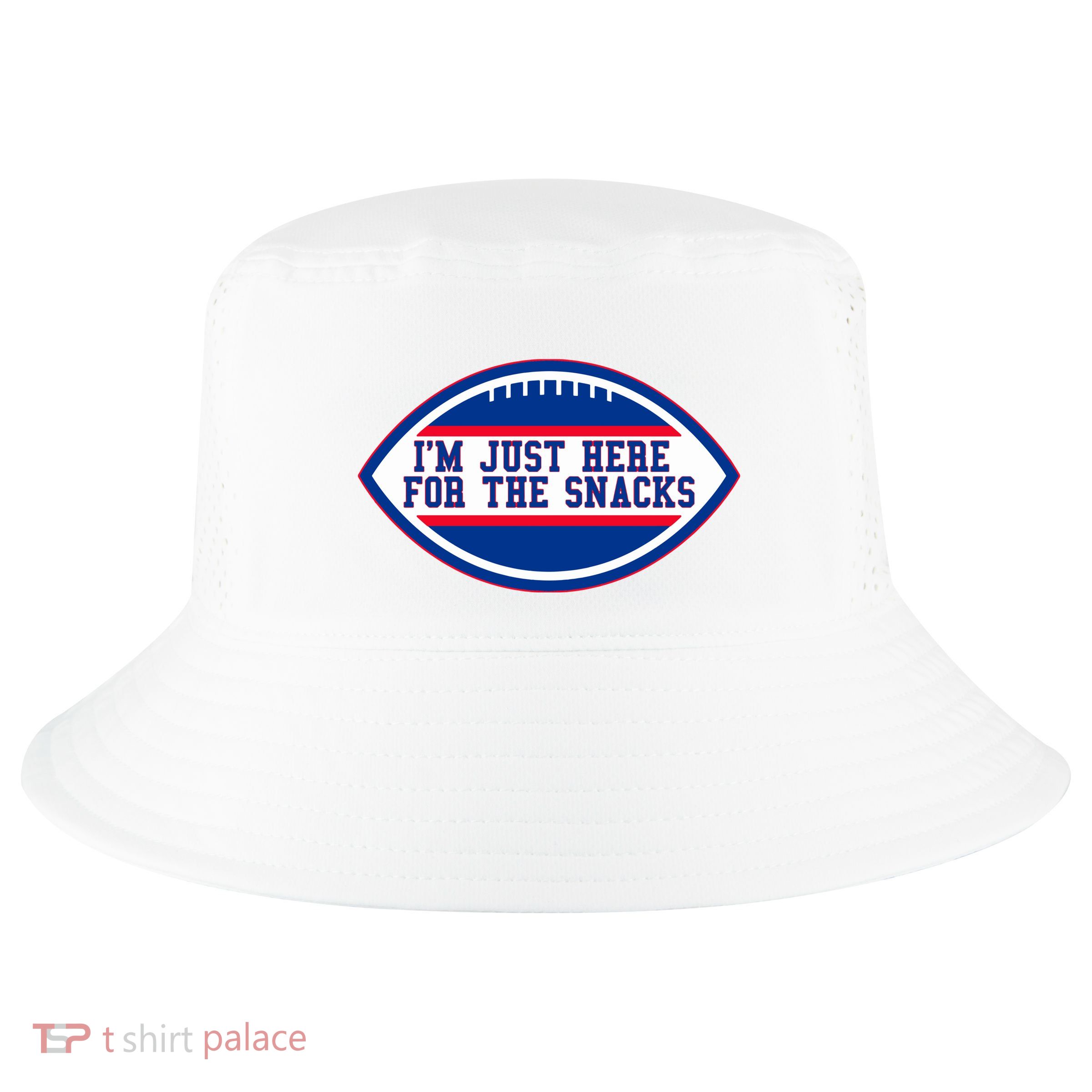 IM Just Here For The Snacks Cool Comfort Performance Bucket Hat