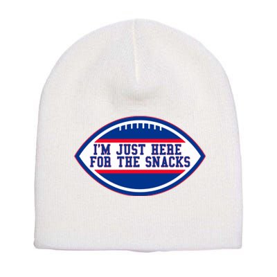 IM Just Here For The Snacks Short Acrylic Beanie