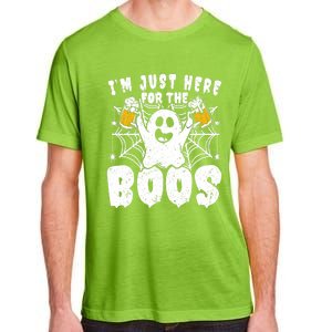 IM Just Here For The Boos Funny Halloween Adult ChromaSoft Performance T-Shirt