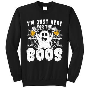 IM Just Here For The Boos Funny Halloween Sweatshirt