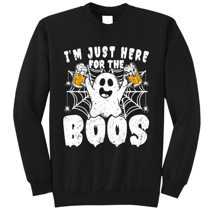 IM Just Here For The Boos Funny Halloween Sweatshirt