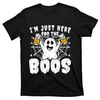 IM Just Here For The Boos Funny Halloween T-Shirt