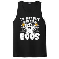 IM Just Here For The Boos Funny Halloween PosiCharge Competitor Tank