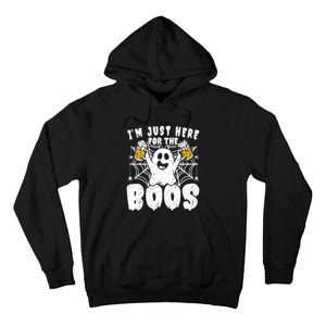 IM Just Here For The Boos Funny Halloween Tall Hoodie